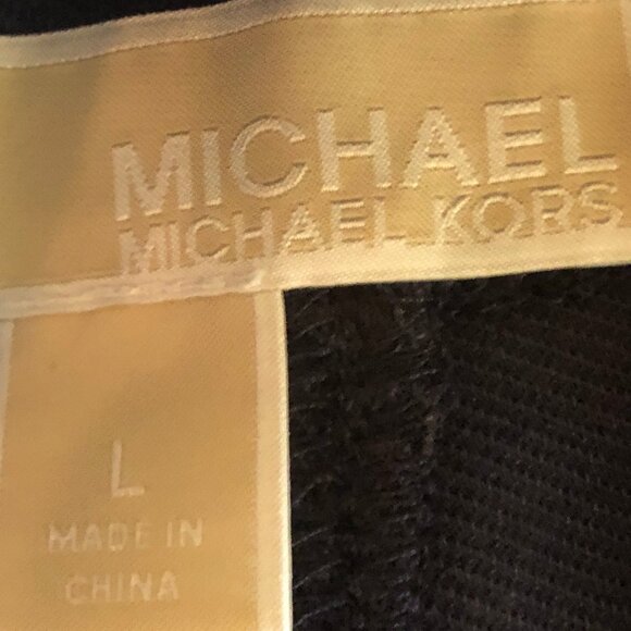 MICHAEL Michael Kors navy pull-on leggings sz L - Picture 8 of 9